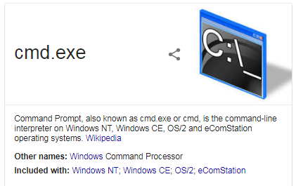 How to open Command Prompt on Windows