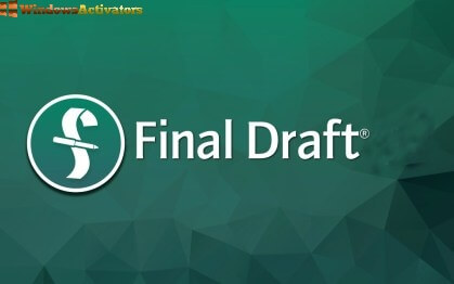 Final Draft latest version crack