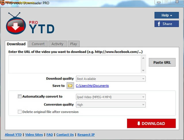 YT Downloader free crack