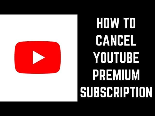 how to cancel youtube premium