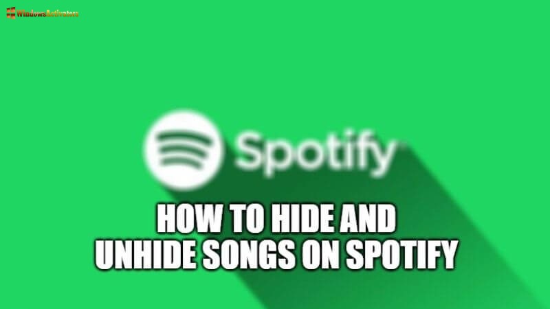 how to unhide a song on spotify-ink