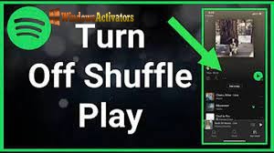 how to turn off shuffle on spotify free-ink